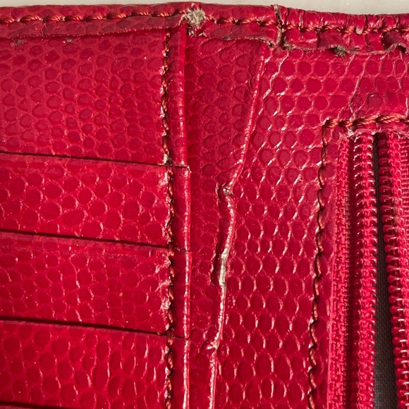 Cleo & Patel Paris red wallet - Picture 9 of 10